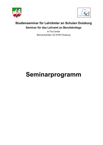 Seminarprogramm - Zentrum fÃ¼r schulpraktische Lehrerausbildung ...