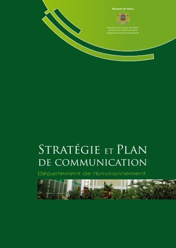 StratÃ©gie et Plan - DÃ©partement de l'environnement