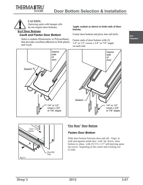 Door Preparation Door Bot