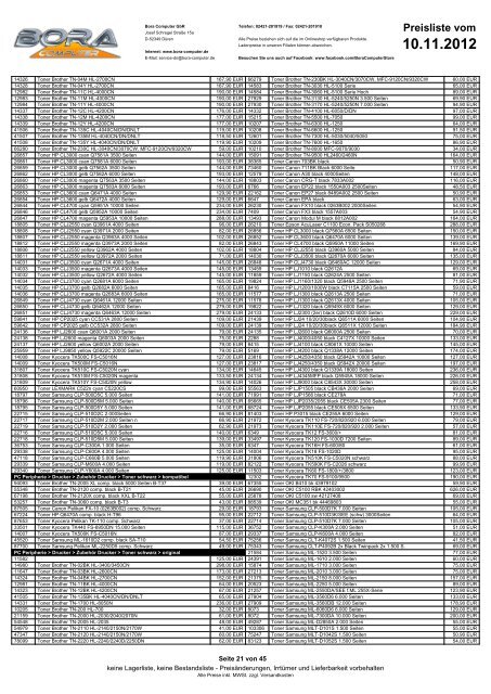 26.10.2012 - Bora Computer