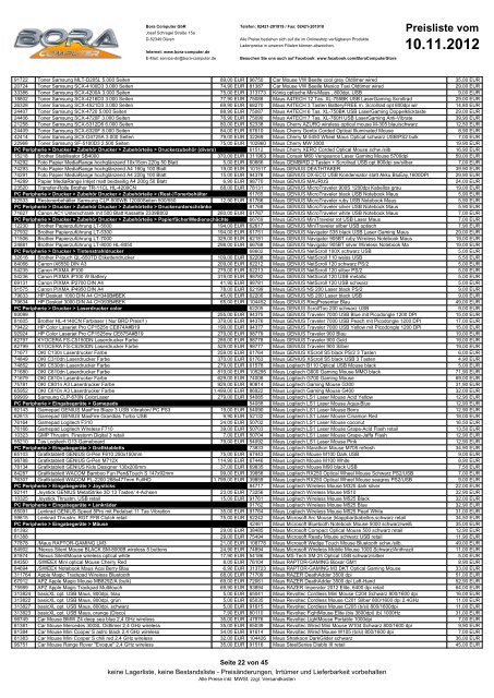 26.10.2012 - Bora Computer