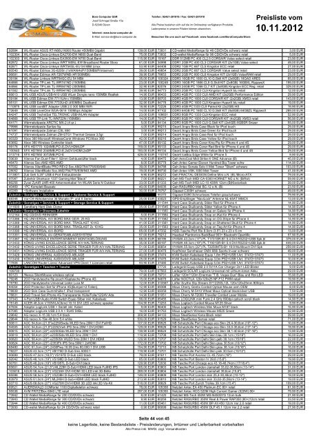 26.10.2012 - Bora Computer