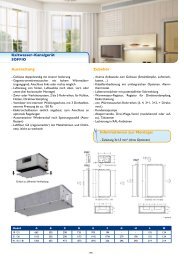 Kaltwasser-Kanalgerät SOFFIO - THERMO-TEC Klimageräte GmbH