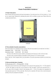 Poster Presentation Guideline Ver.1