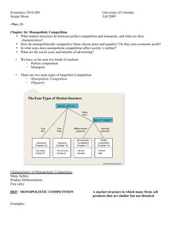 16. Monopolistic Competition