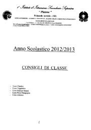 Anno Scolastico 201212013 - Liceo Platone