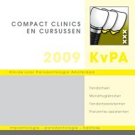 2009 KvPA - Kliniek voor Parodontologie Amsterdam