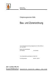 Bau- und Zonenordnung - Gemeinde StÃƒÂ¤fa