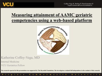 Measuring attainment of AAMC geriatric competencies using a web ...