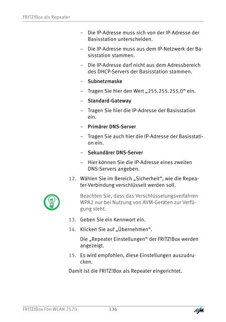 FRITZ!Box Fon WLAN 7570 vDSL