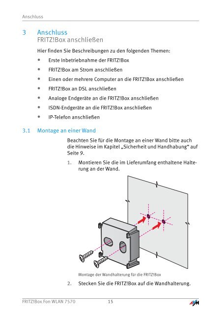 FRITZ!Box Fon WLAN 7570 vDSL