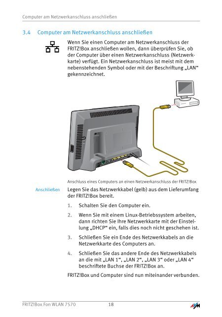 FRITZ!Box Fon WLAN 7570 vDSL