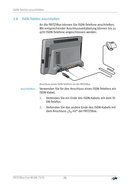 FRITZ!Box Fon WLAN 7570 vDSL