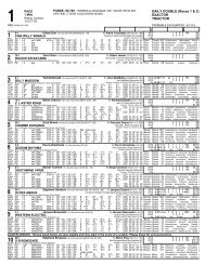 Race Program Rideau Carleton Raceway 