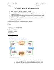 Chapter 2 Thinking like an Economist