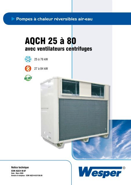 AQCH 25 Ã  80 ventilateur centrifuge - Comatec-airwell.com