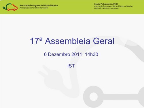 Assembleia Geral - APVE