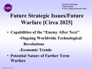 Session I - Future Strategic - Dr Dennis Bushnell [Read ... - Stan Deyo