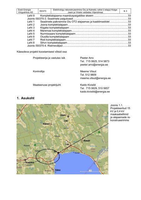 IS0370 Oiu - Kalmetu I etapp_seletuskiri ja lisad.pdf - Eesti Energia