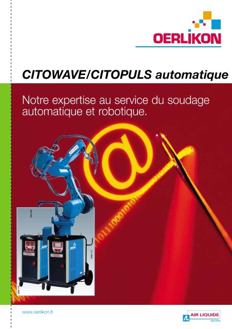 CITOWAVE/CITOPULS automatique - Oerlikon Servicios > Welding ...