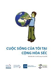 CUỘC SỐNG CỦA TÔI TẠI CỘNG HÒA SÉC - Organizace pro ...