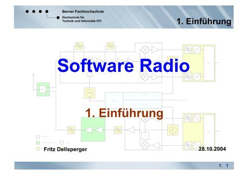 1. Einführung - Fritz Dellsperger