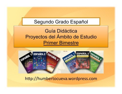 Guía Didáctica Proyectos del Ámbito de Estudio - Blog de Humberto ...