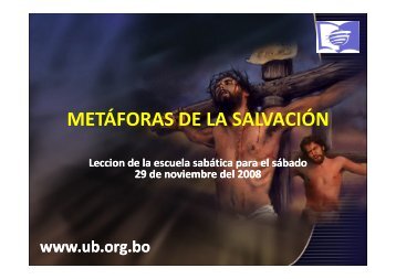 METÃFORAS DE LA SALVACIÃN - Ministerios PM