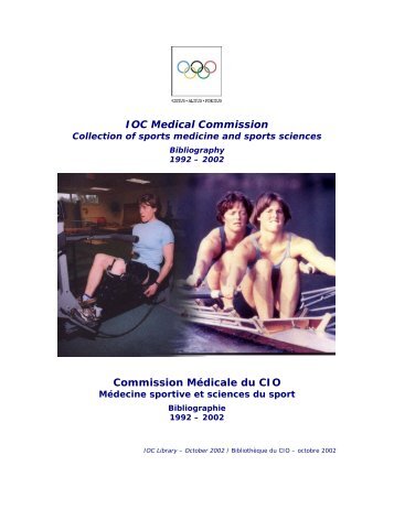 IOC Medical Commission - International Olympic Committee