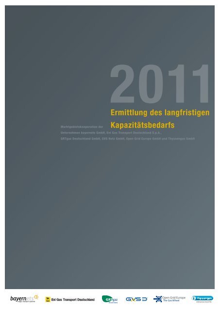 Ermittlung des langfristigen Kapazitätsbedarfs 2011