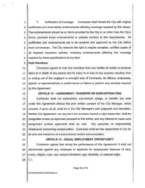 Staff report recommending approval of an ... - City of Inglewood