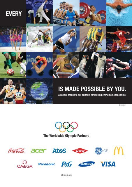 IOC Marketing: Media Guide - International Olympic Committee