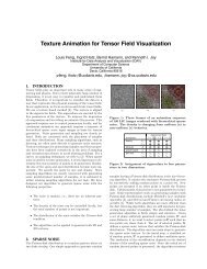 Texture Animation for Tensor Field Visualization - CiteSeerX