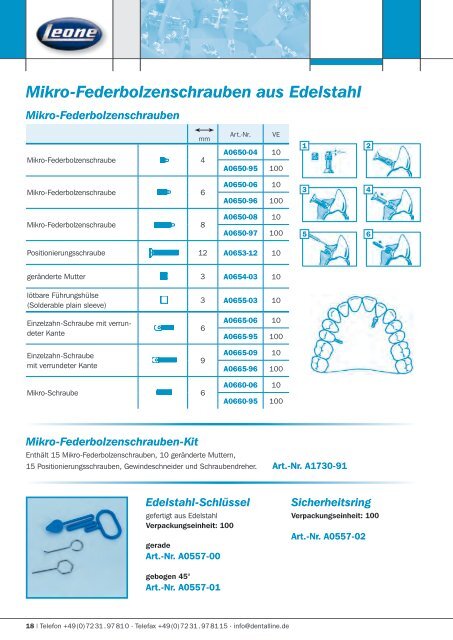 STEP-System - Dentalline