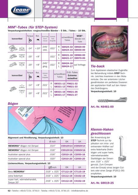 STEP-System - Dentalline