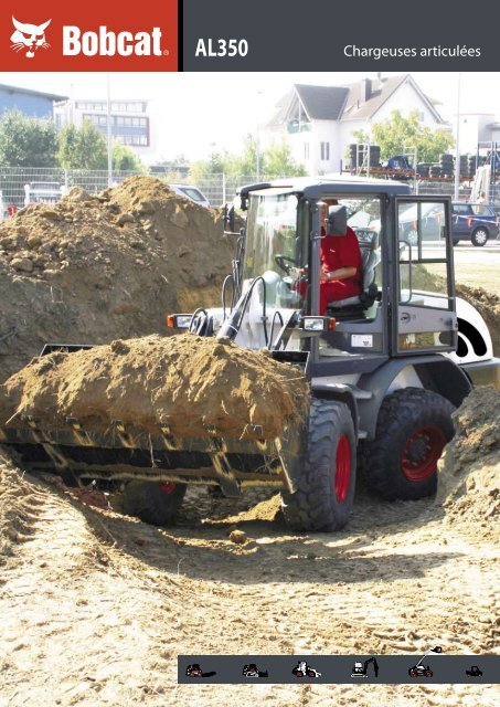 Chargeuse articulée AL350 - Bobcat.eu