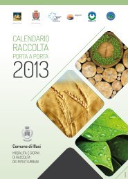 ILLASI - calendario raccolta rifiuti 2013 - Consorzio del Bacino ...