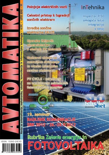 Revija za avtomatizacijo, mehatroniko, robotiko ... - Avtomatika
