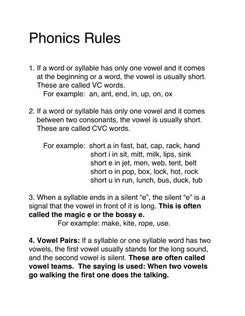phonics-rules-printable