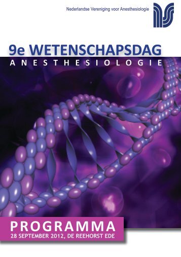 programma - Nederlandse Vereniging voor Anesthesiologie