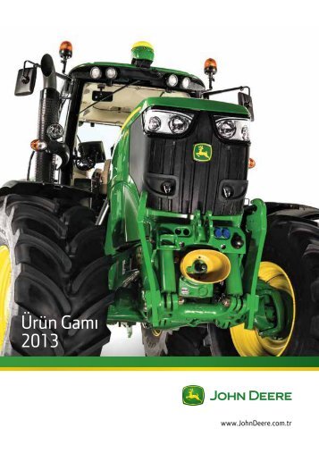 Ürün Gamı 2013 - John Deere