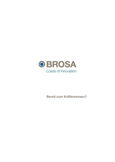 BROSA ProduktÃ¼bersicht (6,3 MB) - Brosa AG