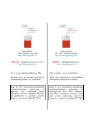 Prenos (4Mb) - Digitalni repozitorij UL FGG - Univerza v Ljubljani