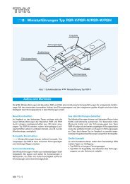 MiniaturfÃ¼hrungen Typ RSR-V/RSR-N/RSR-W/RSH