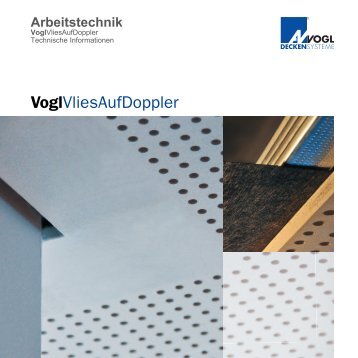 Arbeitstechnik - Vogl Deckensysteme