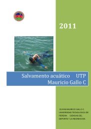 Salvamento acuático UTP Mauricio Gallo C