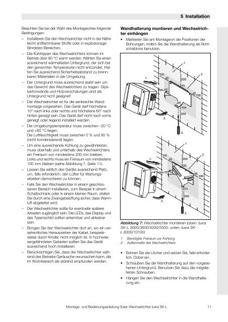 Montage- und Bedienungsanleitung Solar ... - SOLARKAUF