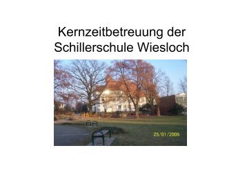 Kernzeitbetreuung der Schillerschule Wiesloch