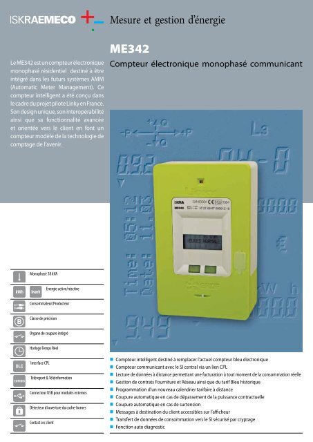 Mesure et gestion d'Ã©nergie - Iskraemeco