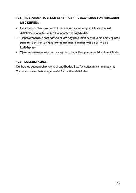 Kvalitetsstandarder for - Halden kommune